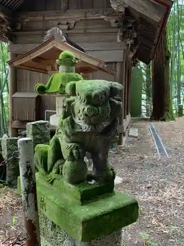 喜連川神社の狛犬