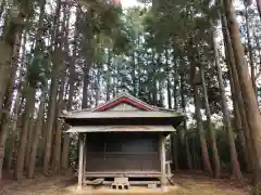 神明神社の本殿