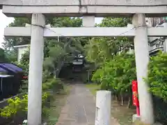 大松氷川神社の鳥居