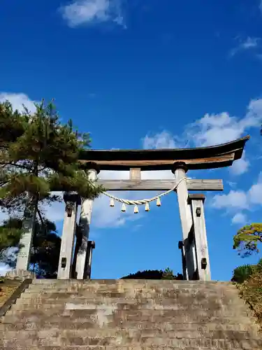 木幡山隠津島神社(二本松市)の鳥居