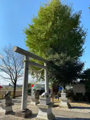 磐裂根裂神社の鳥居