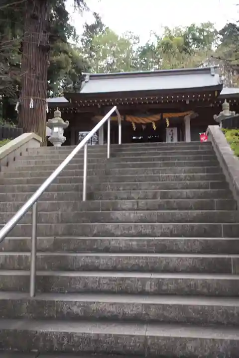 中氷川神社の本殿・本堂