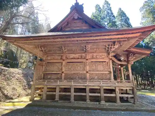 丹内山神社の本殿