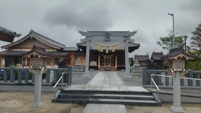 栗橋八坂神社の鳥居