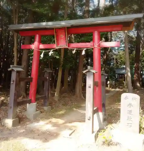 神明神社の鳥居