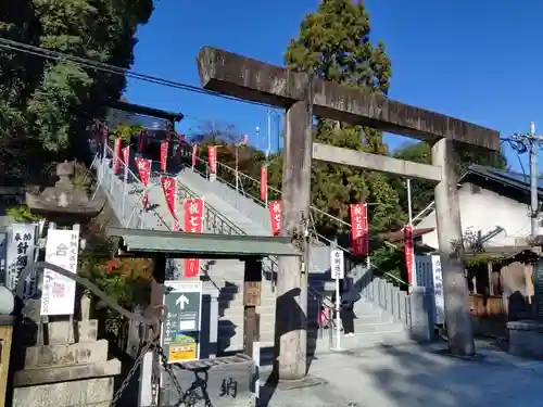 針綱神社の鳥居