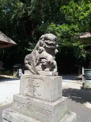 玉敷神社の狛犬