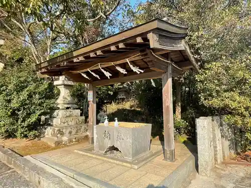 大原八幡神社の手水舎