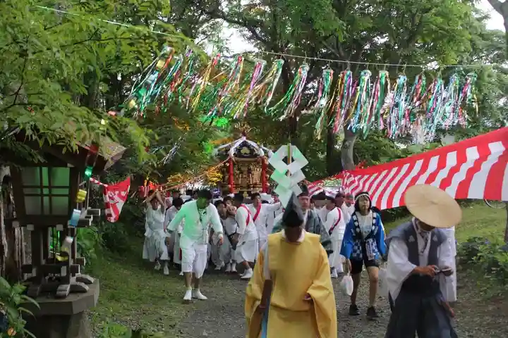 釧路一之宮 厳島神社のお祭り