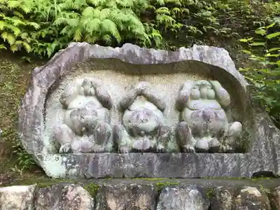 華厳寺の狛犬