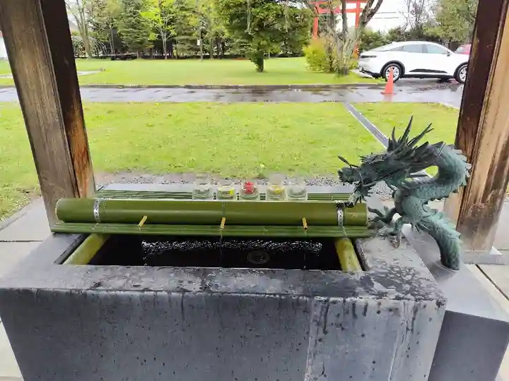 美瑛神社の手水舎