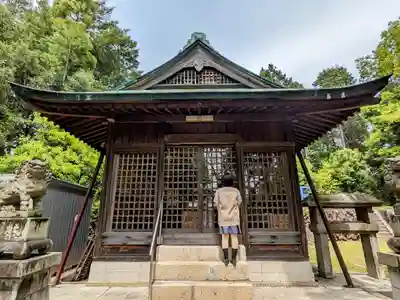 神明社（落合町）の本殿・本堂