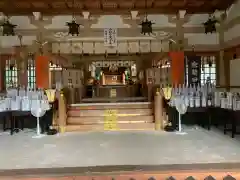 植田八幡宮の本殿