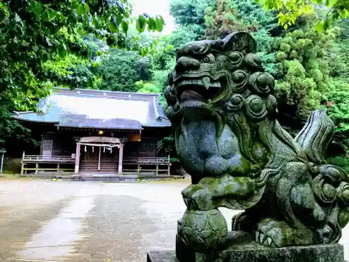 丸子山王日枝神社の狛犬