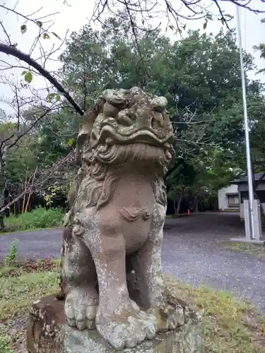 金村別雷神社の狛犬