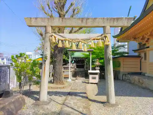 神明社（高畑神明社）の鳥居