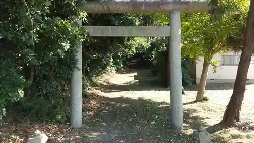 鹿嶋神社の鳥居