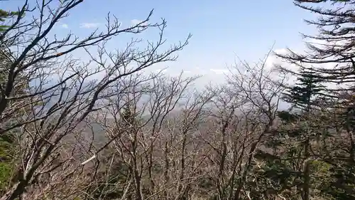 冨士山小御嶽神社の景色