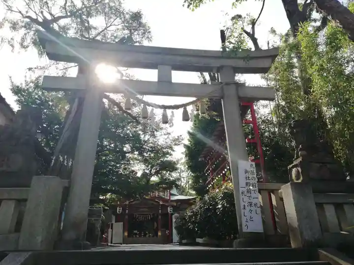 居木神社の鳥居