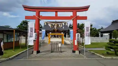 美瑛神社の鳥居