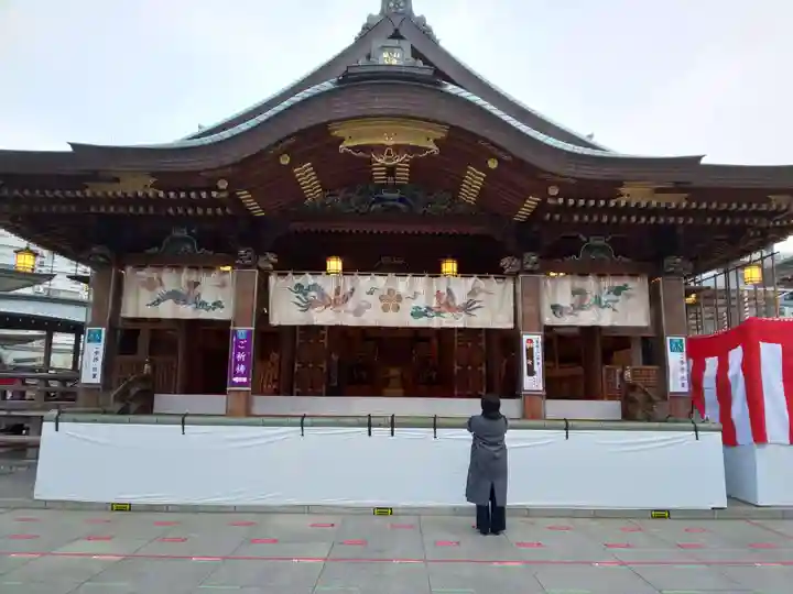 湯島天満宮の本殿・本堂