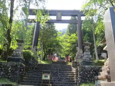 御嶽神社(王滝口）里宮の鳥居