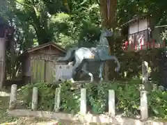 海津天神社の狛犬