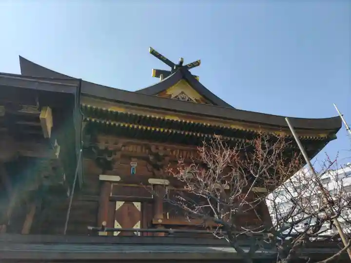 湯島天満宮の本殿・本堂