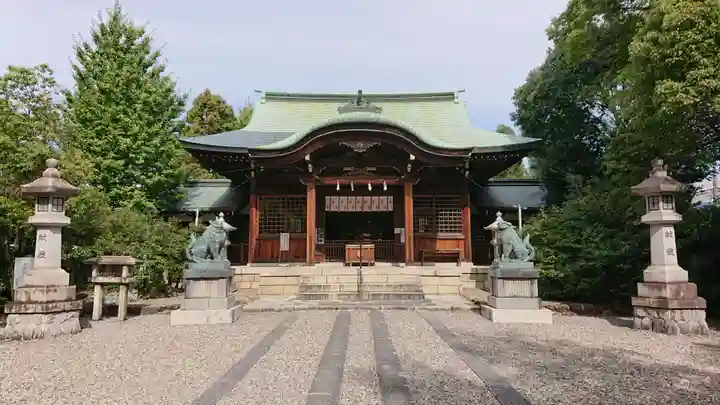 溝旗神社(肇國神社)の本殿・本堂