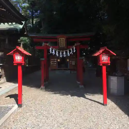 岩槻久伊豆神社の鳥居