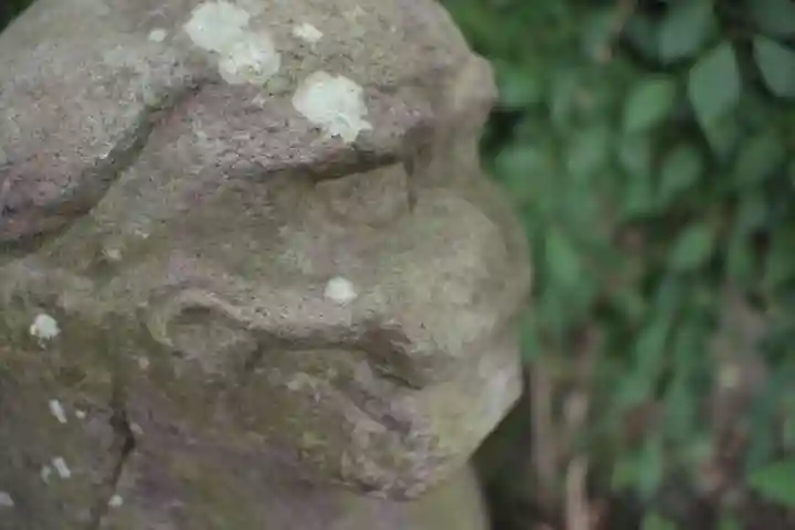 越谷香取神社の狛犬