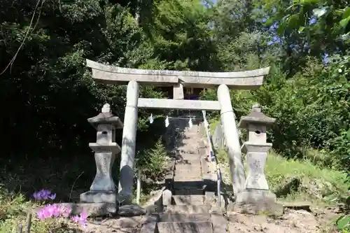 大六天麻王神社の鳥居