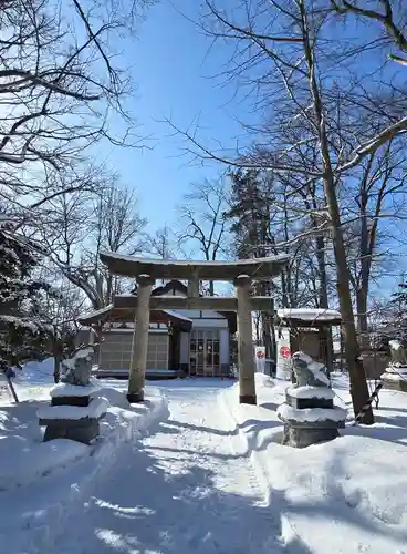 旭川神社の鳥居