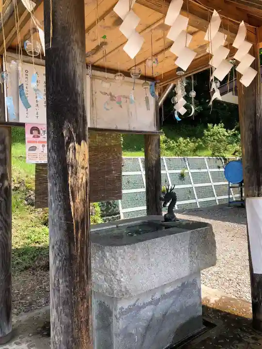 陸別神社の手水舎