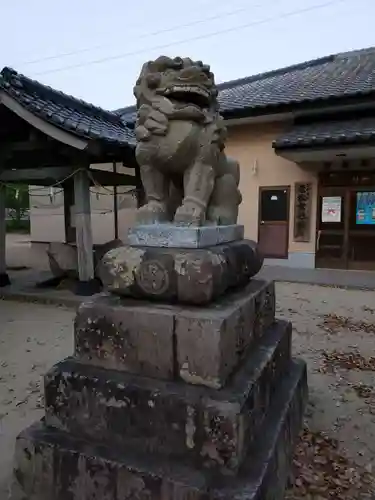 老松神社の狛犬