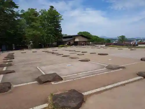 宮城縣護國神社の庭園