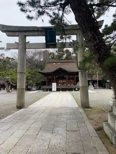 長浜八幡宮の鳥居