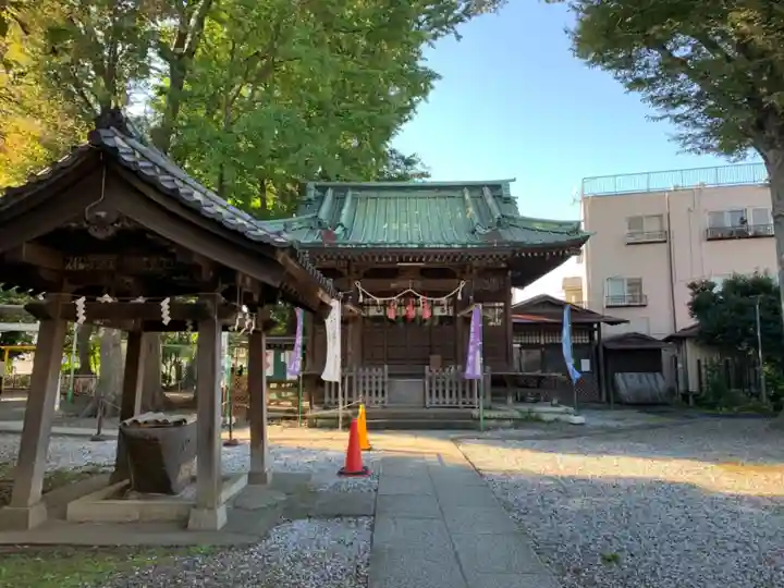 天祖神社(上目黒天祖神社)の本殿・本堂