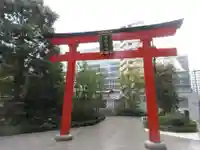 福徳神社(芽吹稲荷)の鳥居