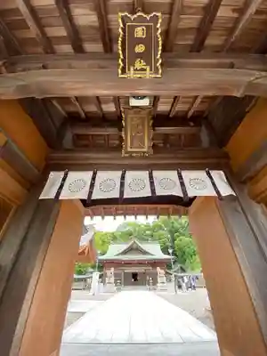 岡田神社の本殿・本堂