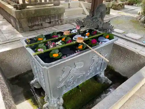 柳谷観音　楊谷寺の手水舎