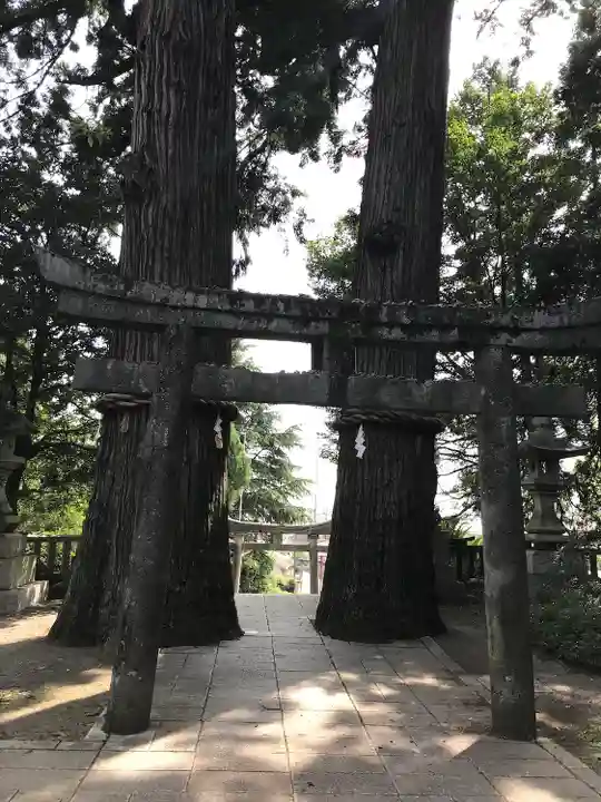 八幡朝見神社の鳥居