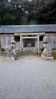 宇氣比神社の本殿・本堂