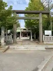 上小松天祖神社の鳥居