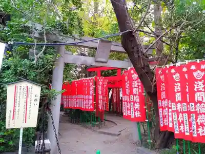 冨士浅間神社の鳥居