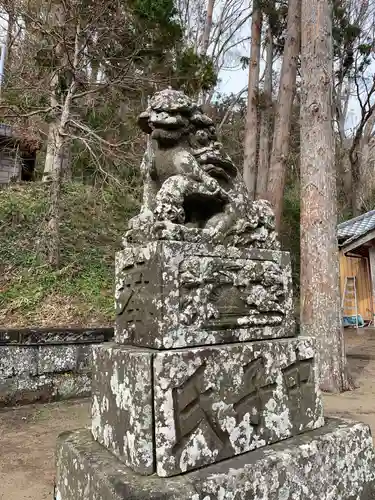 熊野神社の狛犬