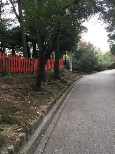 建勲神社の周辺