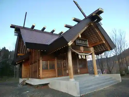 留辺蘂神社の本殿