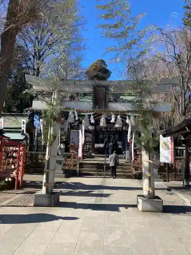 川越八幡宮の鳥居