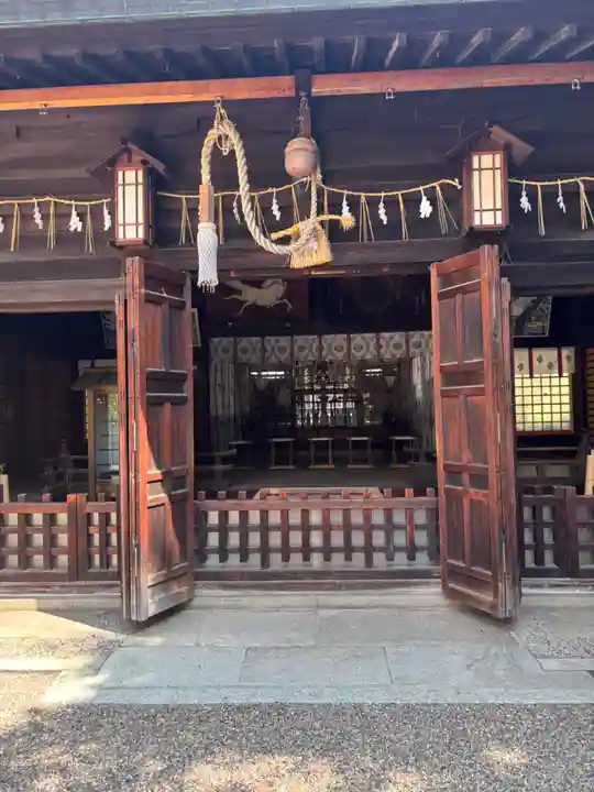 廣田神社の本殿・本堂